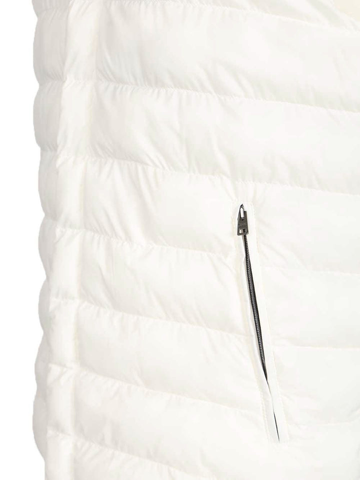 Herno Padded Vest Coats - White | d4376552923406c9bfc99f4345da9b1ba8e60fb7