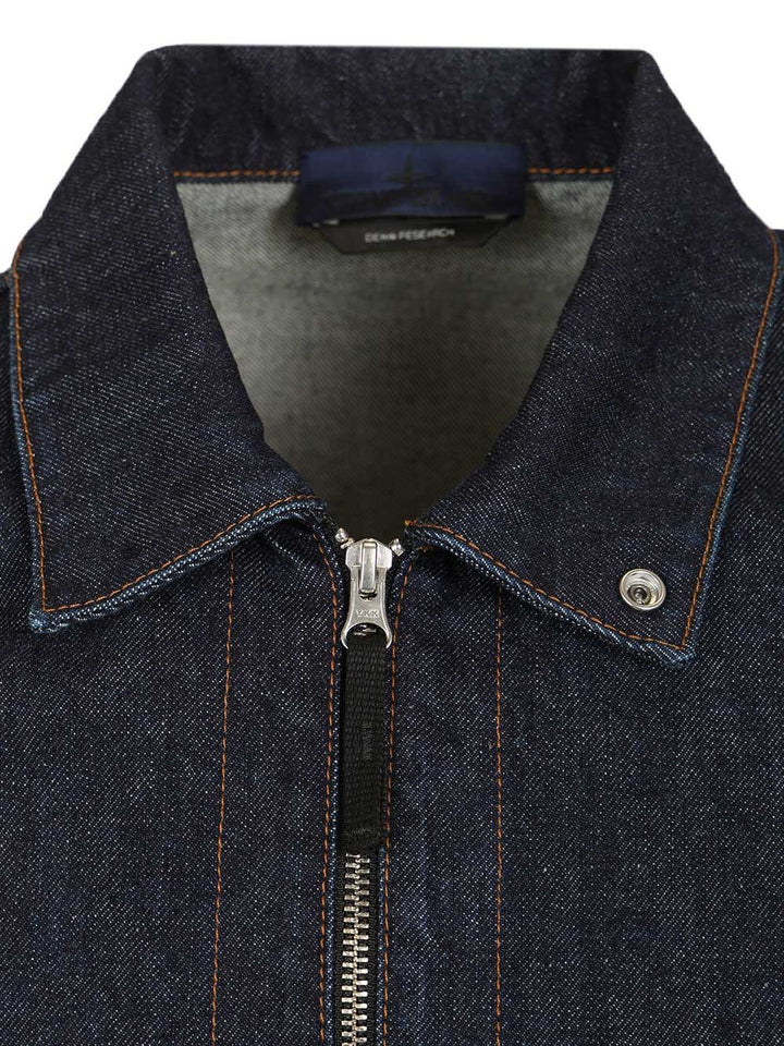 Stone Island Denim Research Denim Overshirt Shirts - Blue | 9c2e375af8685ea284e5298e31c2dcfe9edc574e