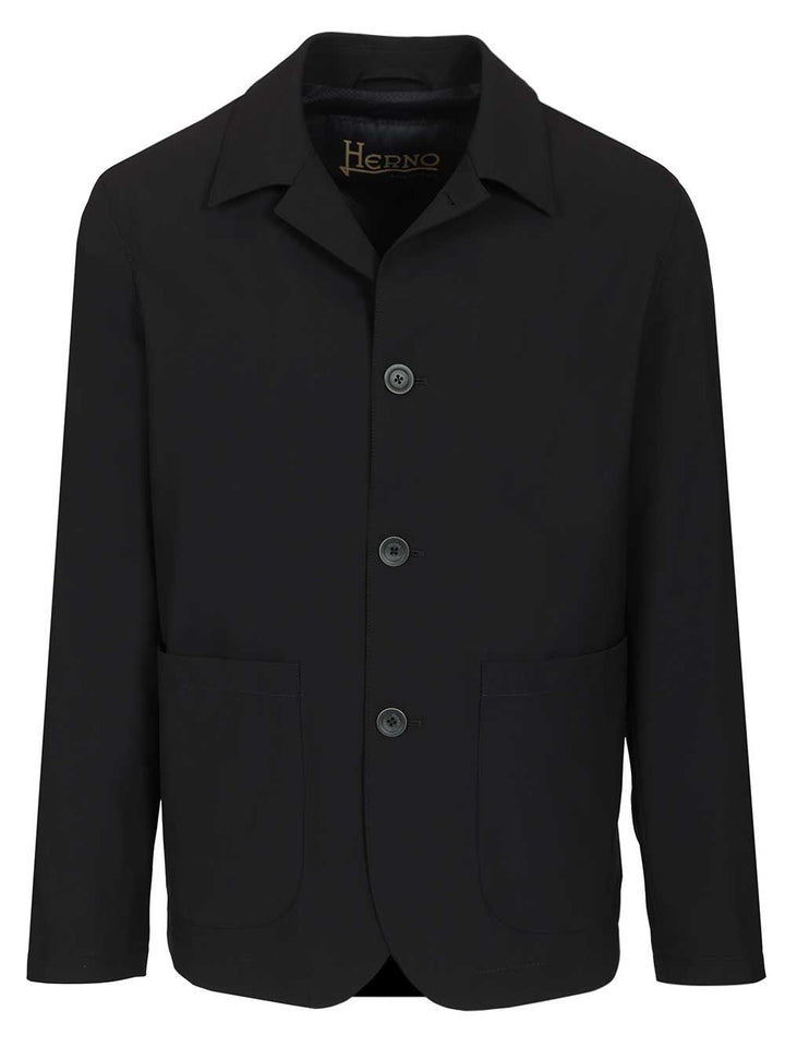 Herno Blazer Jackets - Blue | d95d0da87e15d9a692b91478f873fae326de59b6
