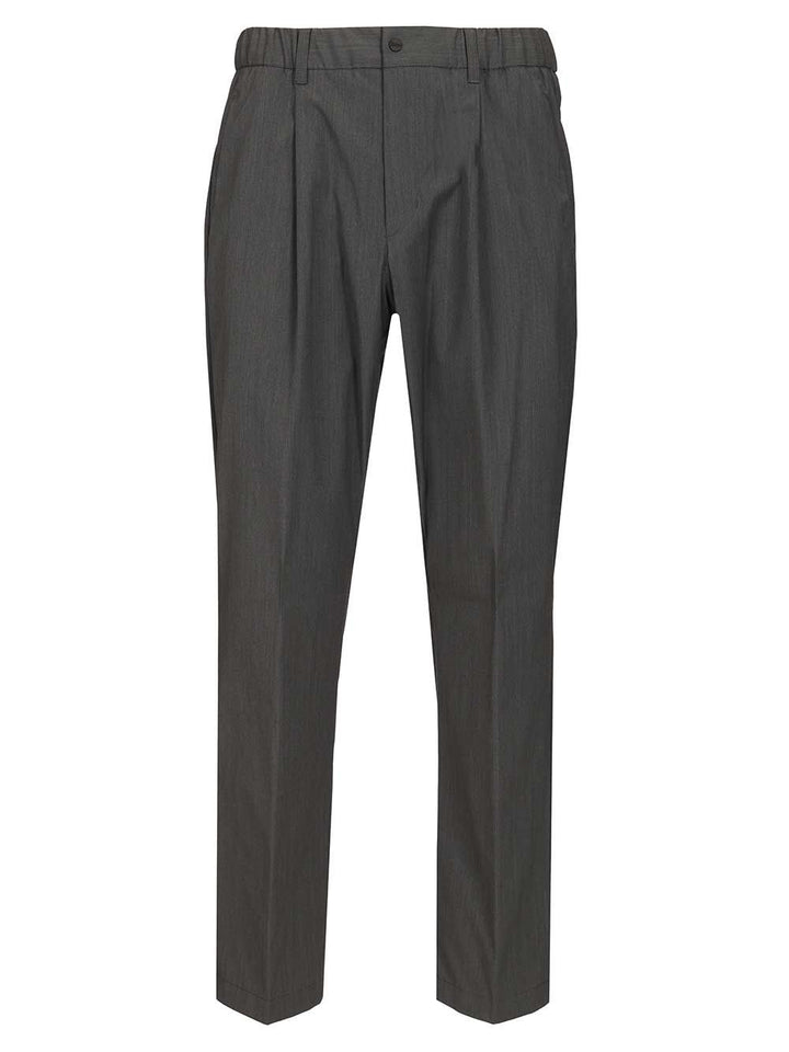 Herno Trausers Trousers - Grey | 887b154ffeb7512ab0a3c907b99f816696dbdaba