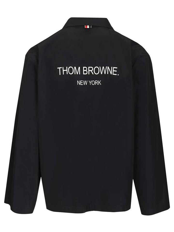 Thom Browne Sports Jacket Jackets - Blue | c5c41f063212af169c93f456fbbdf681330485a6