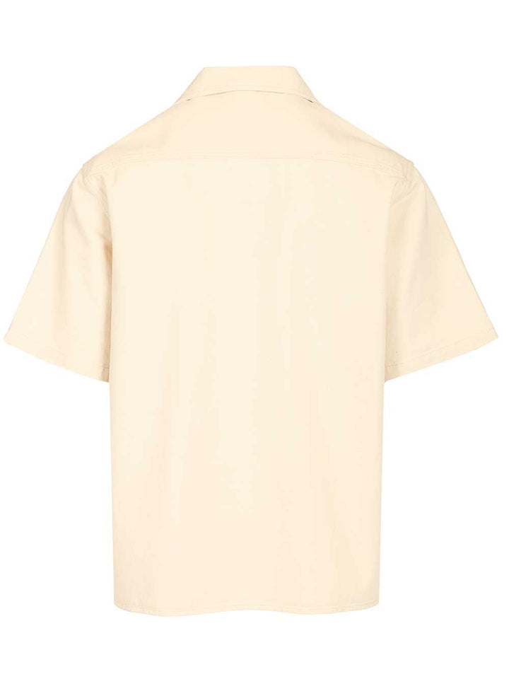 Valentino Garavani Valentino Denim Bowling Shirt Jackets - White | 6f527c050a6efe88b04b1f967b0c8f8a3e5c03ee