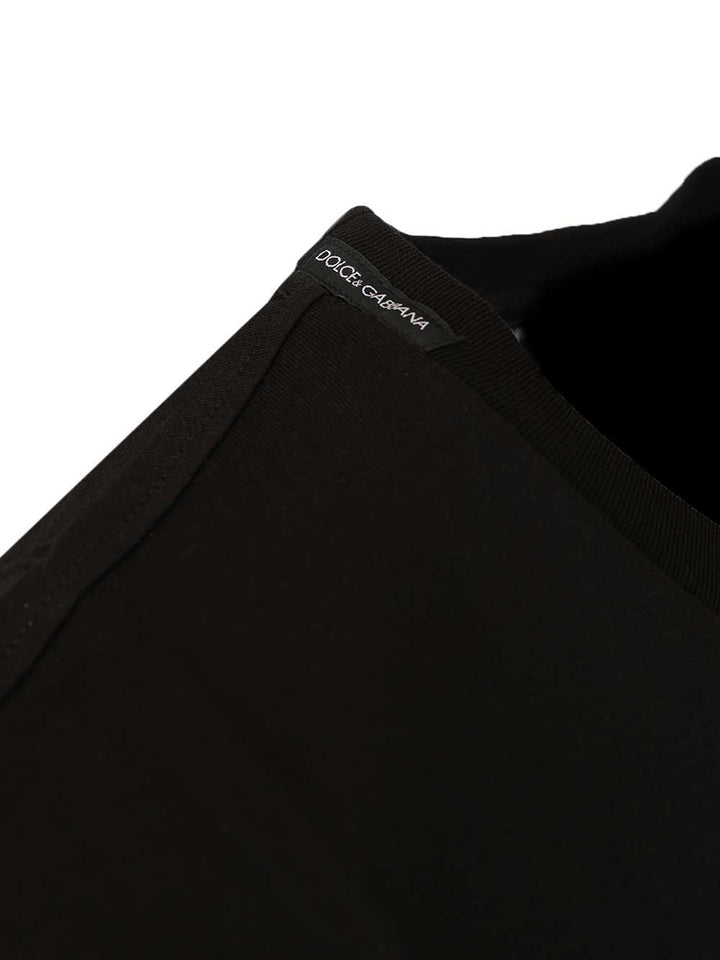 Dolce & Gabbana Jersey T-Shirt - Black | 9328e535d4aaa2eb6b624e8d1c4267a1d66343b5