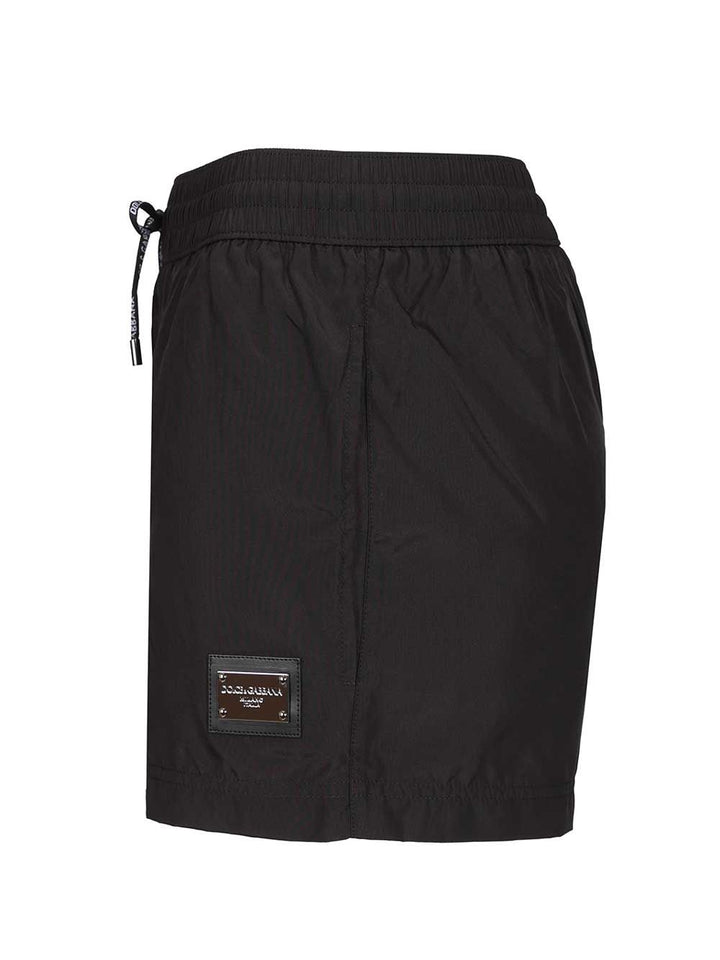 Dolce & Gabbana Beach Boxers Swimwear - Black | f093a8600fb36900730909d6fbfb37de1f98d3e4
