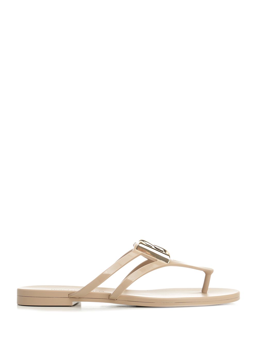 Dolce & Gabbana Rubber Flip-Flops Sandals - Rose | 59243b201a44cdd1037c55d1af4b38a3b0a4f2b6