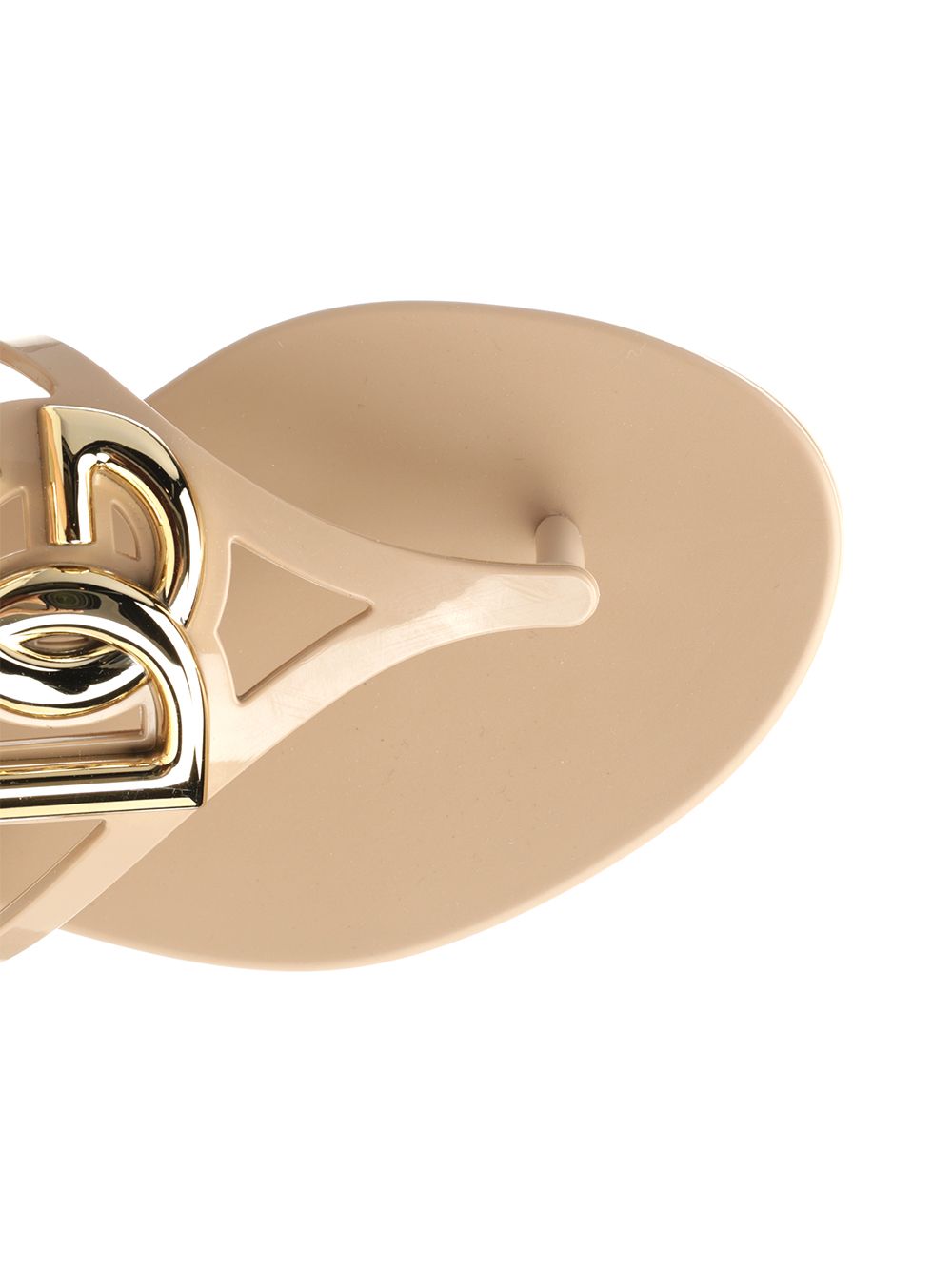 Dolce & Gabbana Rubber Flip-Flops Sandals - Rose | f5bbf249b0bada55795210576e86910993bd39cf