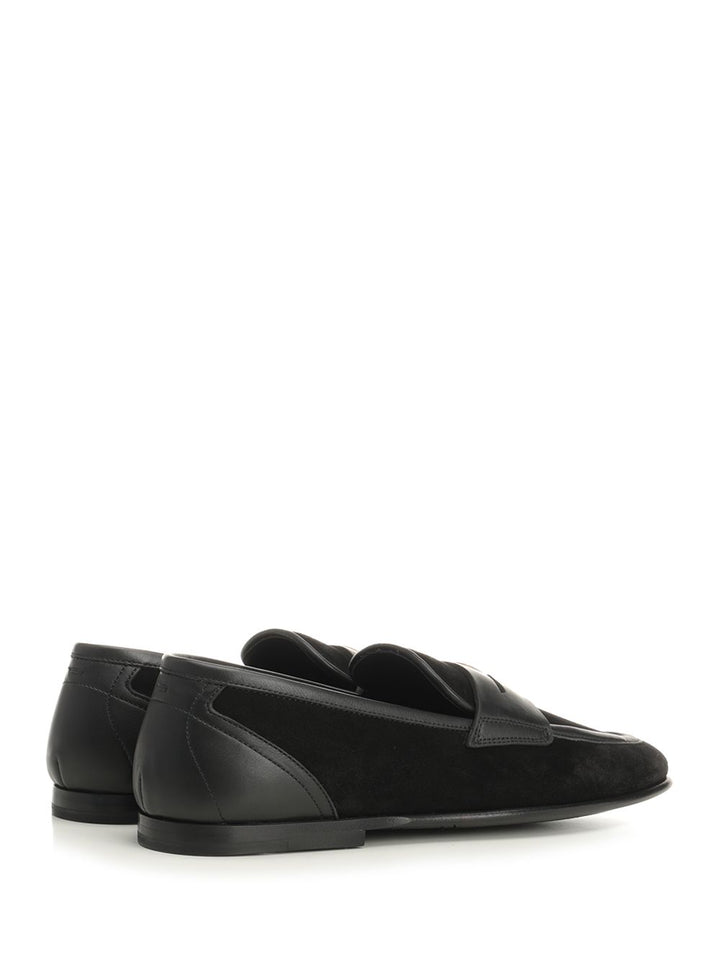 Dolce & Gabbana Ariosto Slipper Scarpe basse - Black | 1a90fbfca446c586d5b5f95ecefcfe1d8c6e85aa