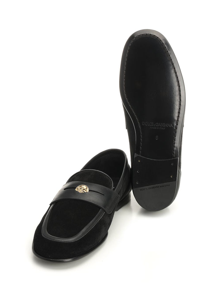 Dolce & Gabbana Ariosto Slipper Scarpe basse - Black | 119fa08232e9555f3bee94ea36fdda9d2b87cb31