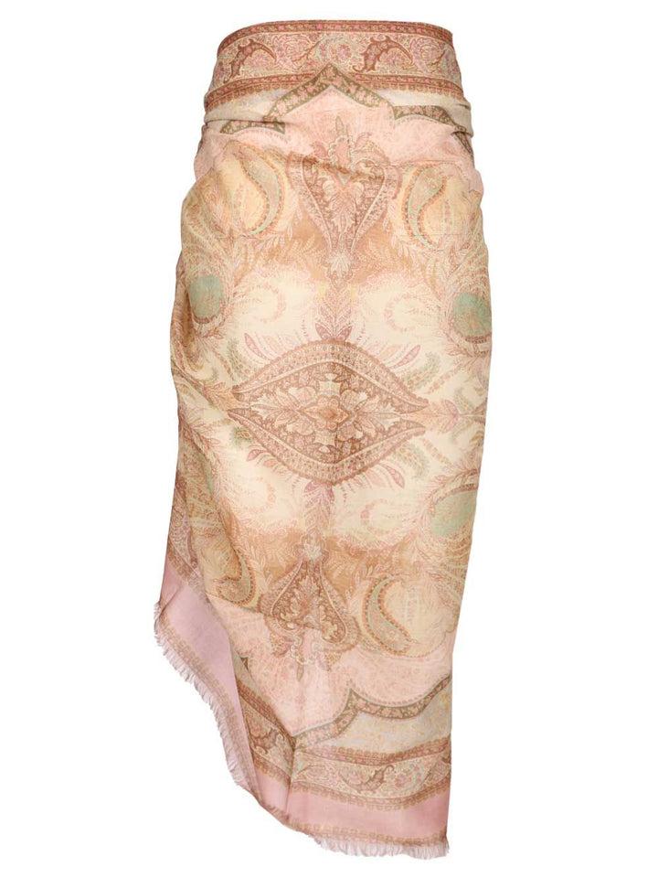 Zimmermann Cotton Pareo Skirts - Multicolor | 709acf7268f458af78220bf0c8e09be2632e0d0a