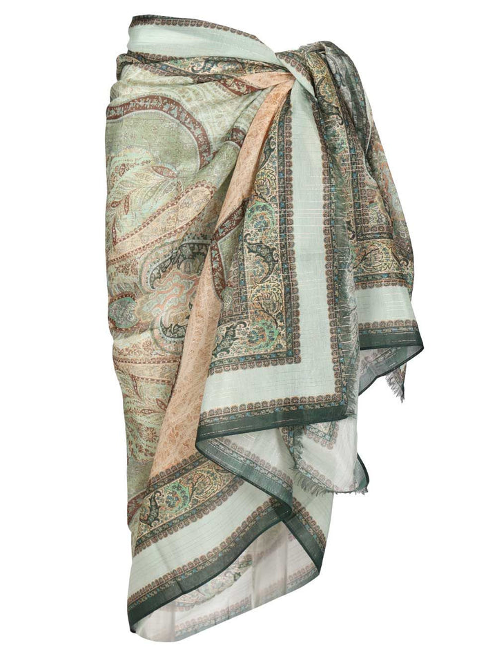 Zimmermann Cotton Pareo Skirts - Multicolor | 7e17ae6ddebe60d65d17d461b0b931eaac051286