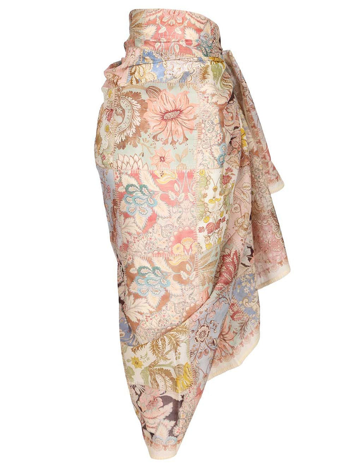 Zimmermann Cotton Pareo Skirts - Multicolor | 3288172519c137a60e9850d07218f98410ca40fd