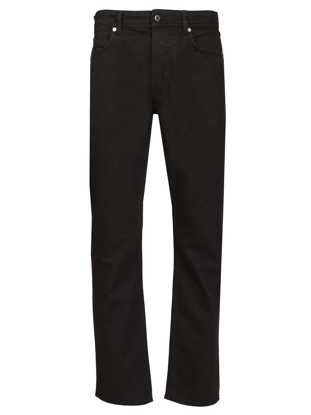 Stone Island Denim Research Five-Pocket Jeans - Black | 458267f575fbc08a9a8976d5b83a4626ae0a22b8