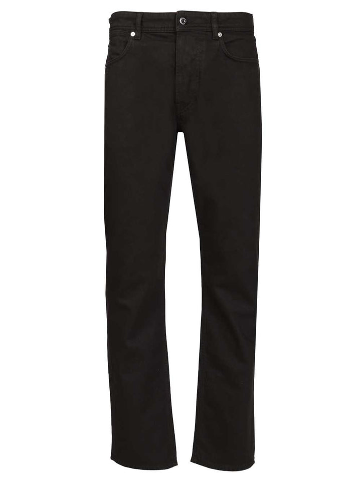 Stone Island Denim Research Five-Pocket Jeans - Black | 458267f575fbc08a9a8976d5b83a4626ae0a22b8