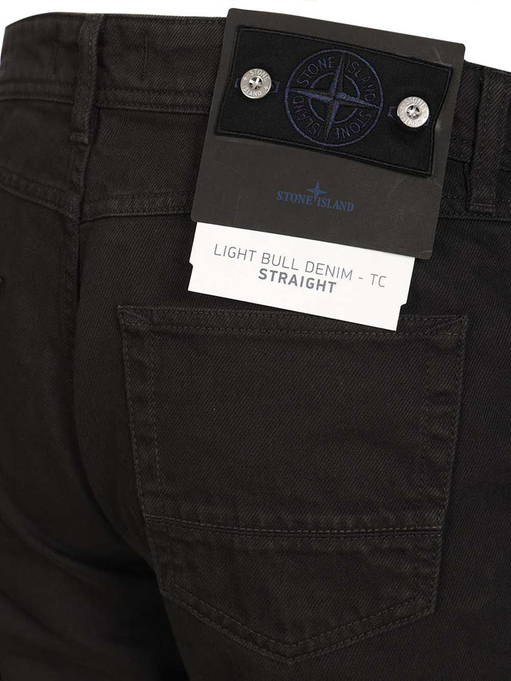 Stone Island Denim Research Five-Pocket Jeans - Black | c770abc1e2fd72cbf0c925ef7cb005ae7a607fb0