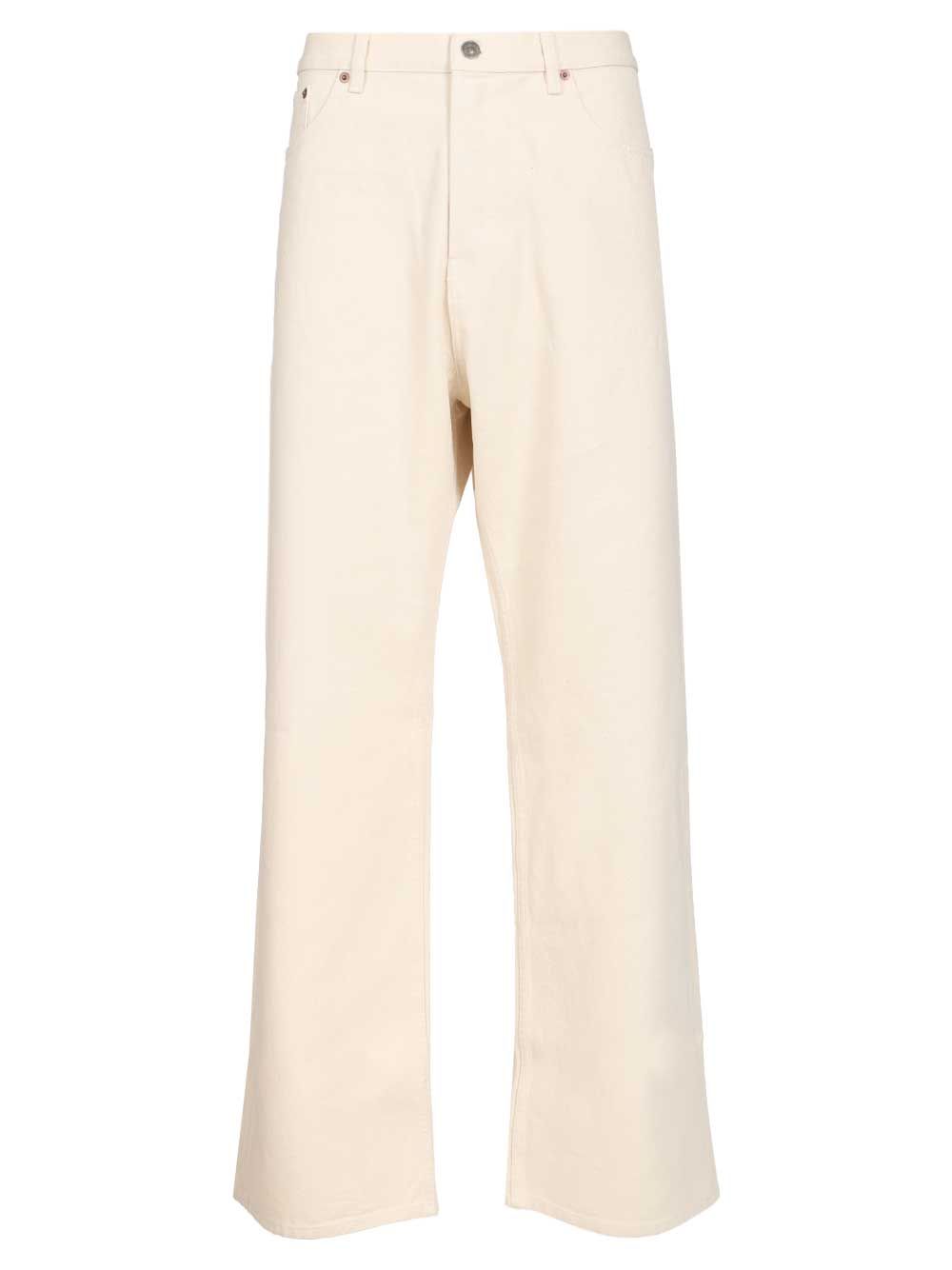 Valentino Garavani Vlogo Jeans - White | d399b3d3ba03cd5cdd72c49187ac7d008bbbdf0b
