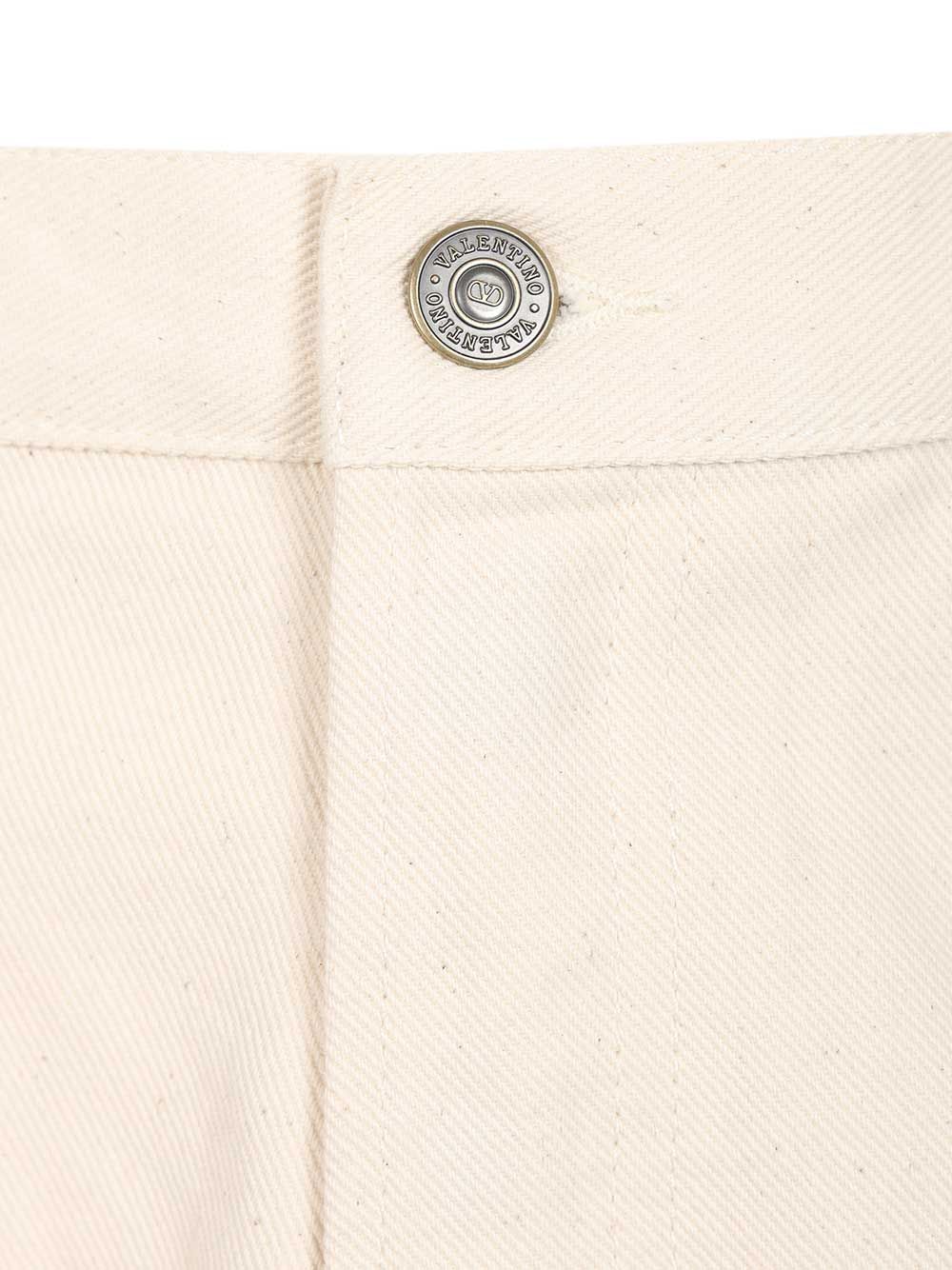 Valentino Garavani Vlogo Jeans - White | 8cfa47fc562c03edae9c18040c63825fae1cf479