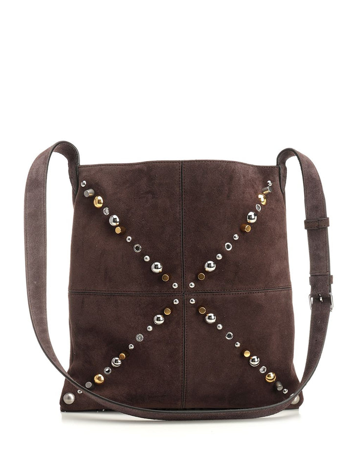 Valentino Garavani Nellcôte Shoulder Bags - Brown | 1b29e29291baf3c0018aaef2700453488907085d