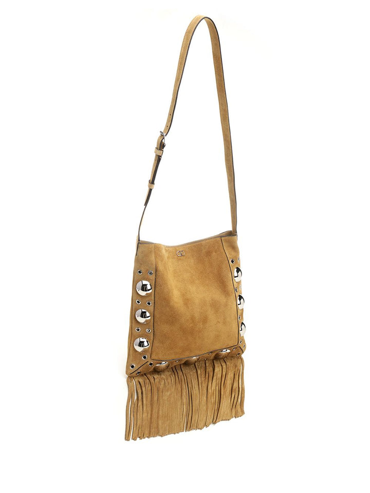 Valentino Garavani Nellcôte Shoulder Bags - Beige | d9a807ed048a181680d232ea4e492bd9e789652d