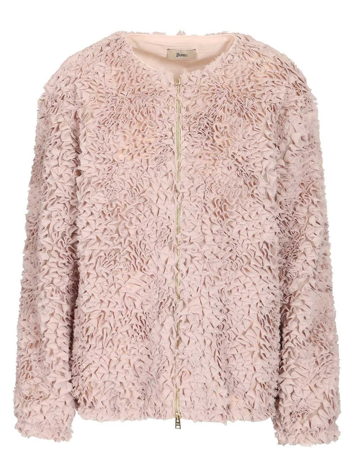 Herno Georgette Jacket Jackets - Rose | 34627e172d4f6eccce23579faf56e318ed0265fd
