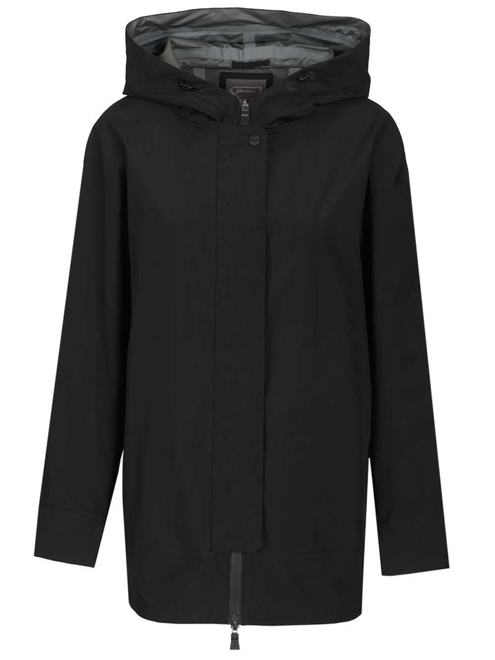 Herno A-Shape With 2-Layer Windstopper Hood Jackets - Black | c9cbe4f3581f416248bd67297baaab2ef12a06a8