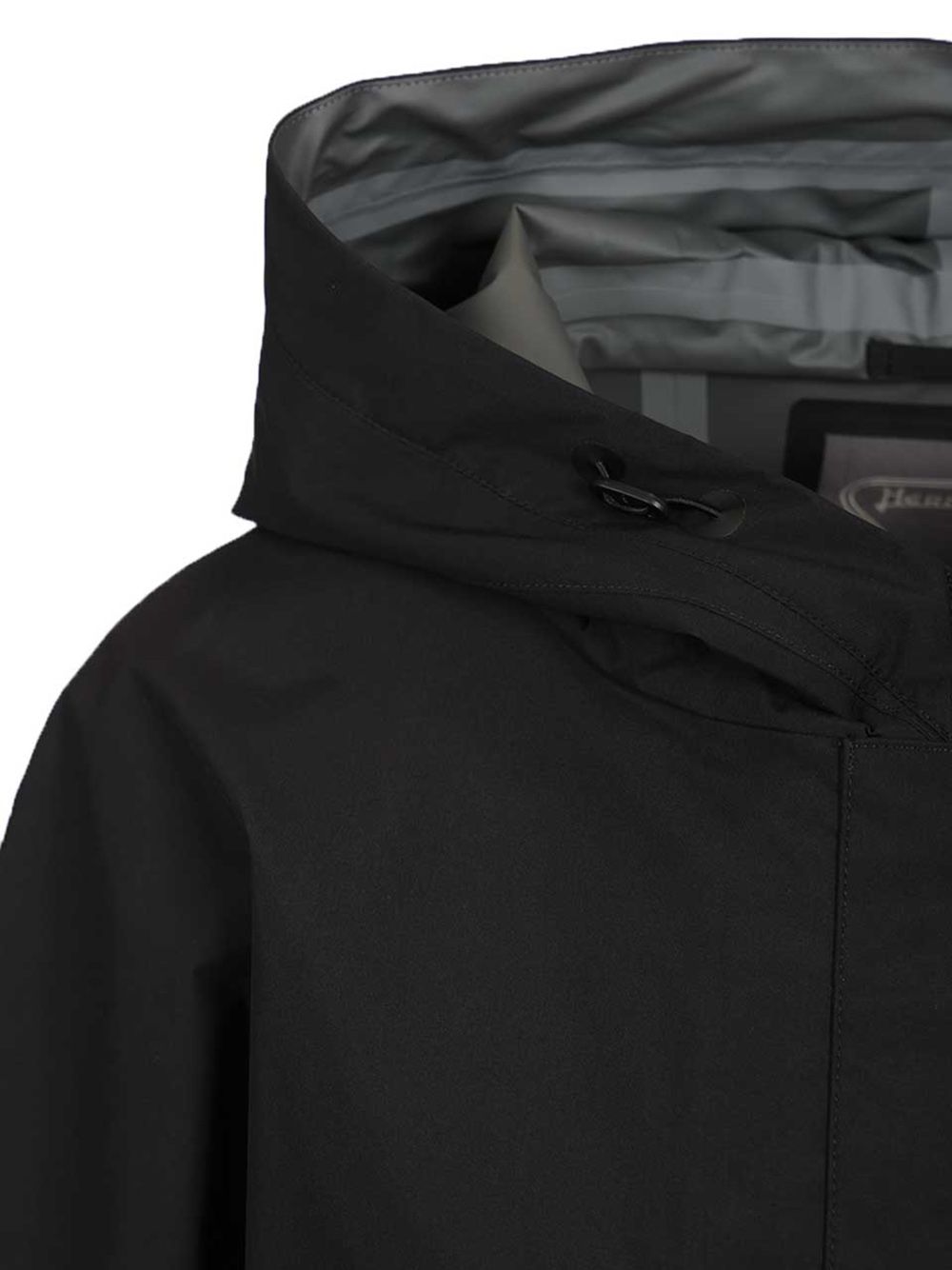 Herno A-Shape With 2-Layer Windstopper Hood Jackets - Black | 4cffc24ae0587846e6af184fc38108214a132c55
