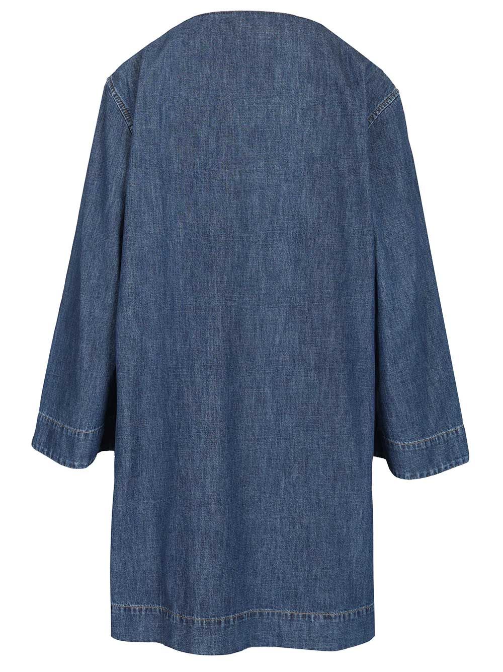 Valentino Garavani Chambray Denim Dress Dresses - Blue | f5484b4981f3c154779f2ef61f9f9e822d6bc0d7