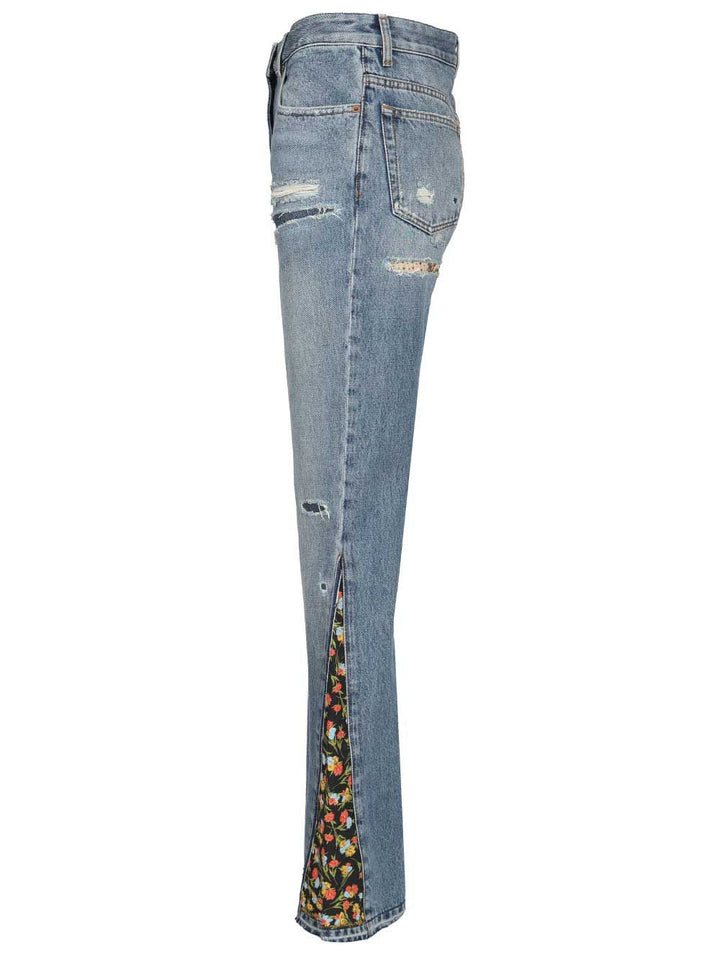 Valentino Garavani Flared Jeans - Blue | c6eeac9121ca0245e7eff9de053d9f04deb3ec39