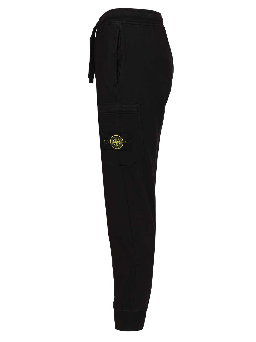Stone Island Fleece Jogger Pants Trousers - Black | a0774c105be0a217ad4488f6b1b4f226ef62350b