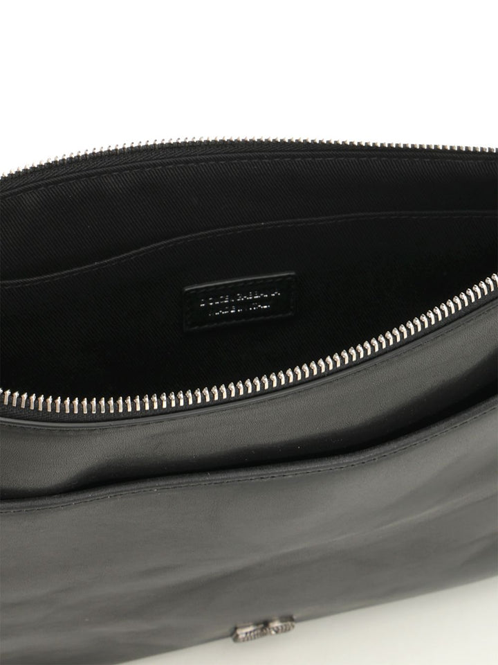 Dolce & Gabbana Tempesta Calfskin Toiletry Bag Small leather goods - Black | a657dcfe956916f6daaa9911420623d708dce427