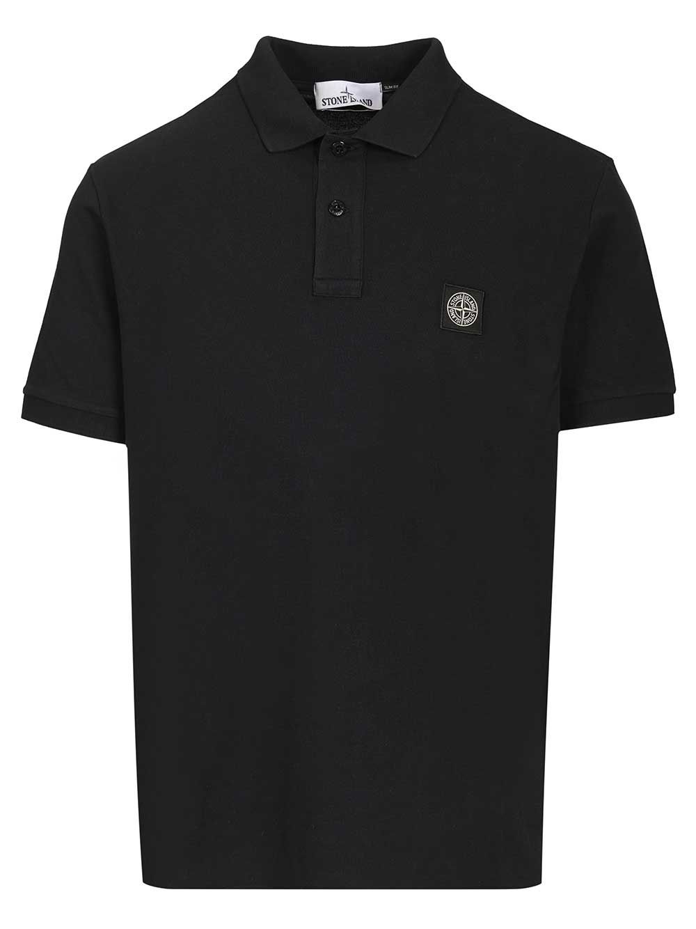 Stone Island Cotton Short-Sleeved Polo shirt - Blue | 5af012168db3db7da12244f0004ef1d14a5b0638