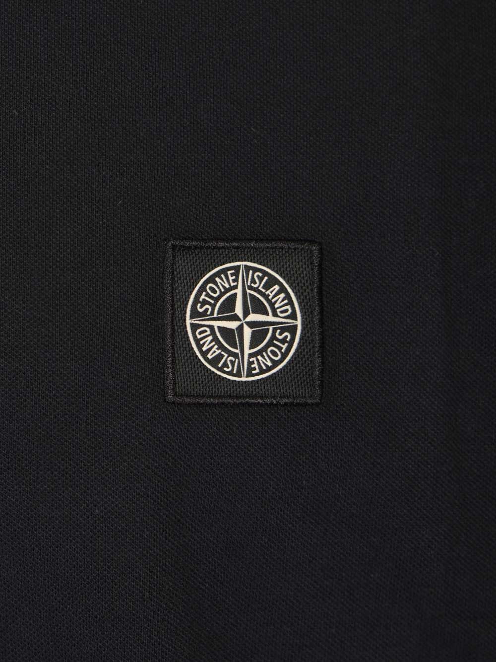 Stone Island Cotton Short-Sleeved Polo shirt - Blue | 98736041c51b542b6667e17159bd474d11cadcd7