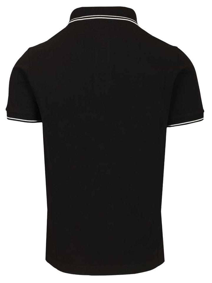 Stone Island Organic Cotton Polo shirt - Black | 9c06cf4a8bda8c74aab621b349bf3faba533ed3e