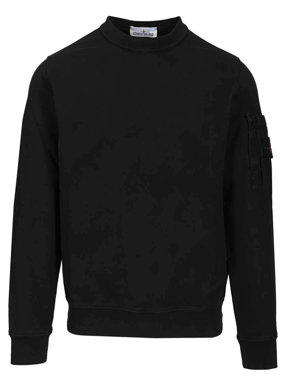Stone Island Crewneck Sweatshirt Sweatshirts - Blue | 3f8a2af0122a259821bf3bfb1dc36e644f6d7d61