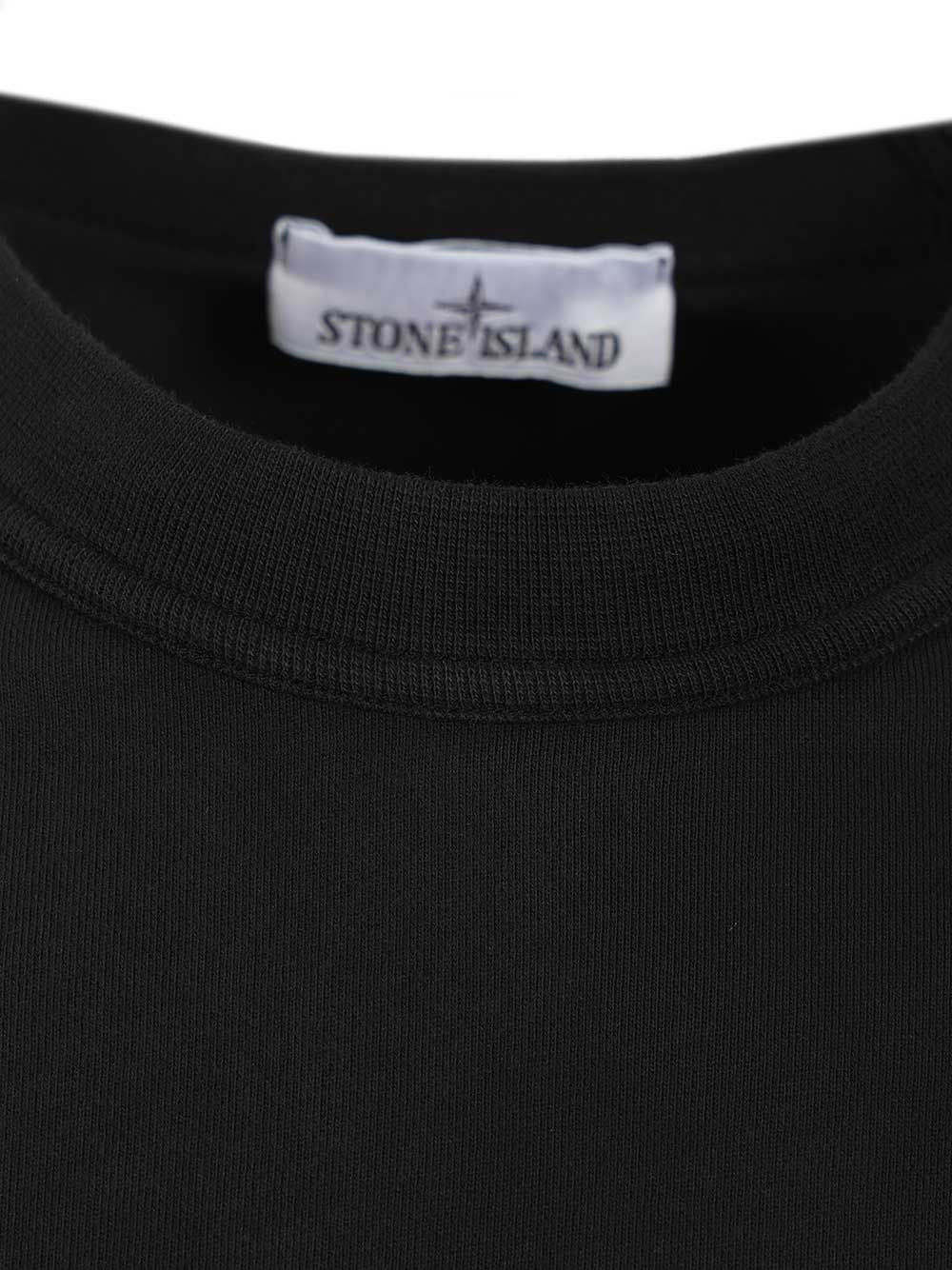 Stone Island Crewneck Sweatshirt Sweatshirts - Blue | 13f3c66b61e7a98e7b518e043359ede26bb9cda6