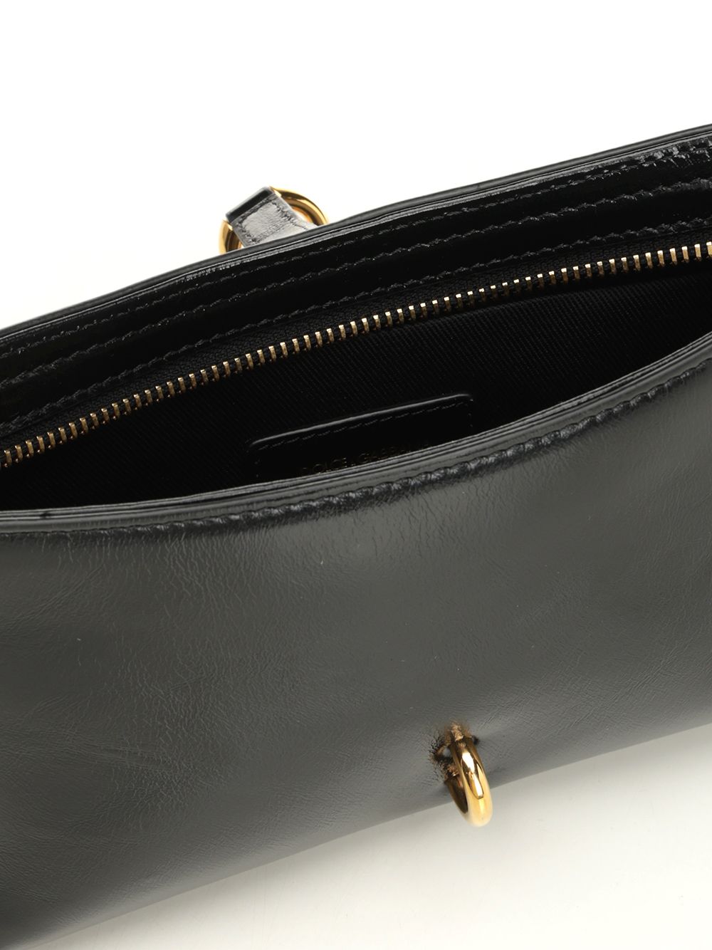 Dolce & Gabbana Lock Shoulder Bag Shoulder Bags - Black | 2aab09ba0f4baa8466c4a14850220bc61946b121