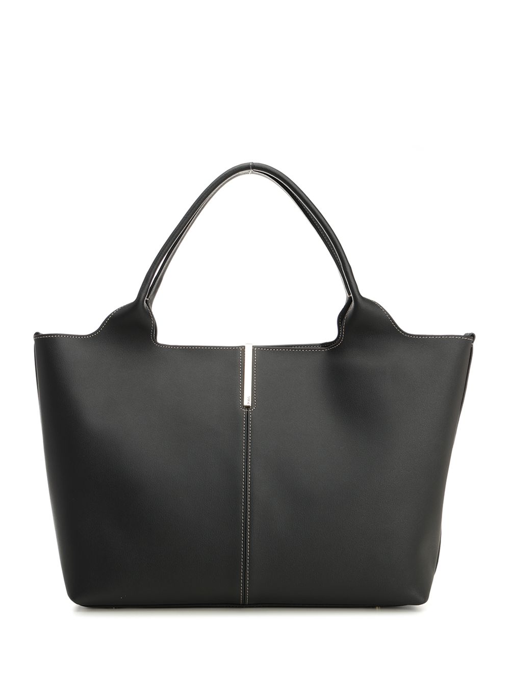 Tod'S Small Leather Shopping Bag Handbags - Black | 39b92c7dc93c90d53a75ea2ac2438745486fb9d2