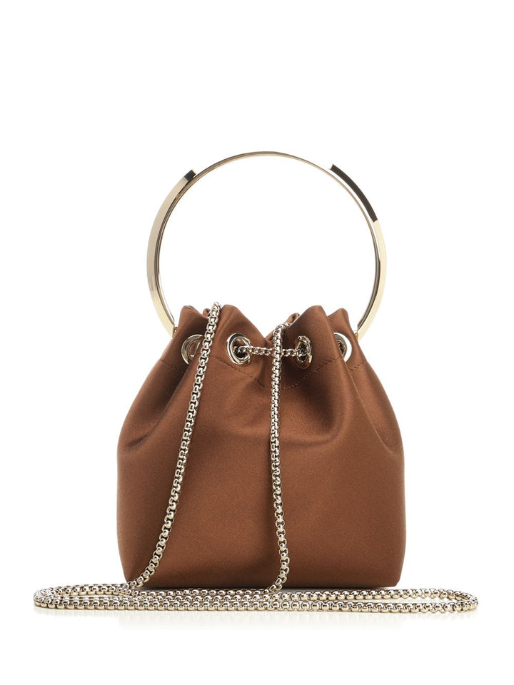 Jimmy Choo Bon Bon Handbags - Brown | 64b048cfc14d0ec27983252dc3237f579e430f9d