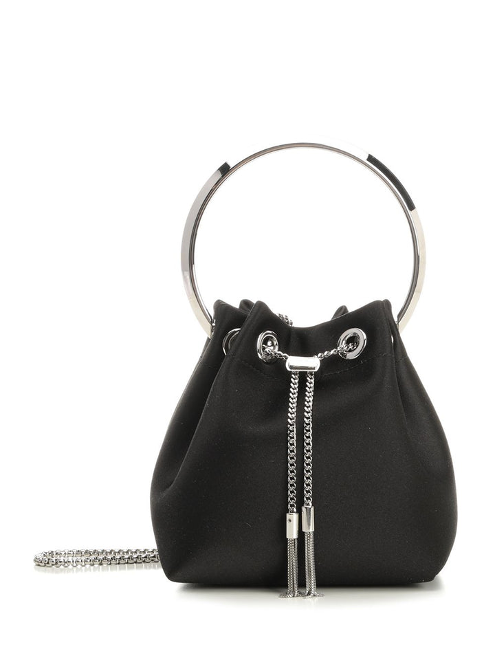 Jimmy Choo Bon Bon Handbags - Black | 6f330d9a947f65e09f29b13454ddb1b59a48306f