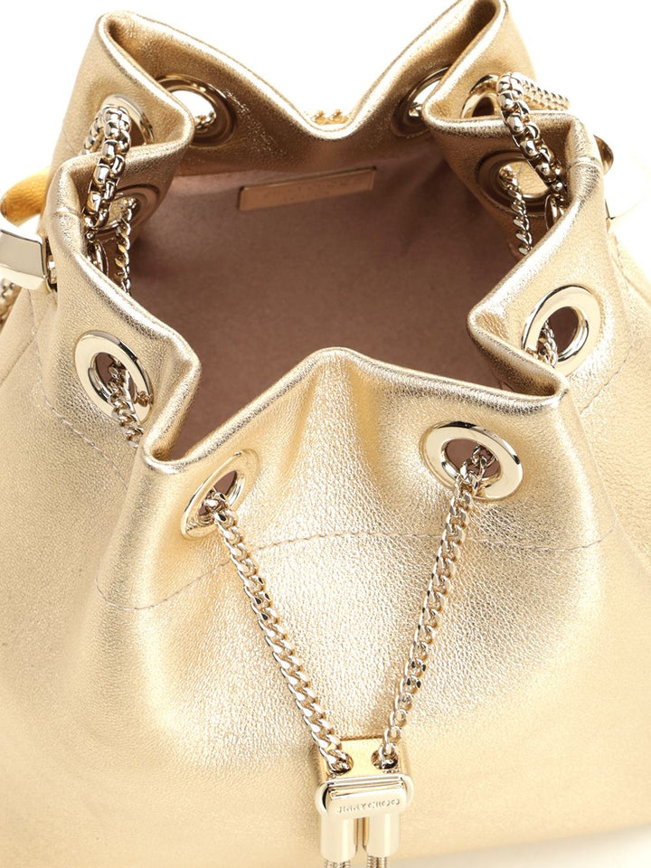 Jimmy Choo Bon Bon Handbags - Gold | cd441c601740bb8d59c5de4986d9afa71ad39d9b