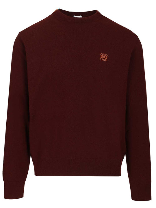 Wool Sweater Knitwear Bordeaux