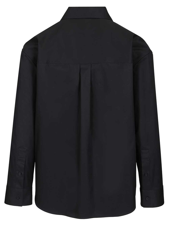 Loewe Cotton Twill Shirt Shirts - Blue | f2cffacb0b9af093dc50f95420380e9a444fafa7