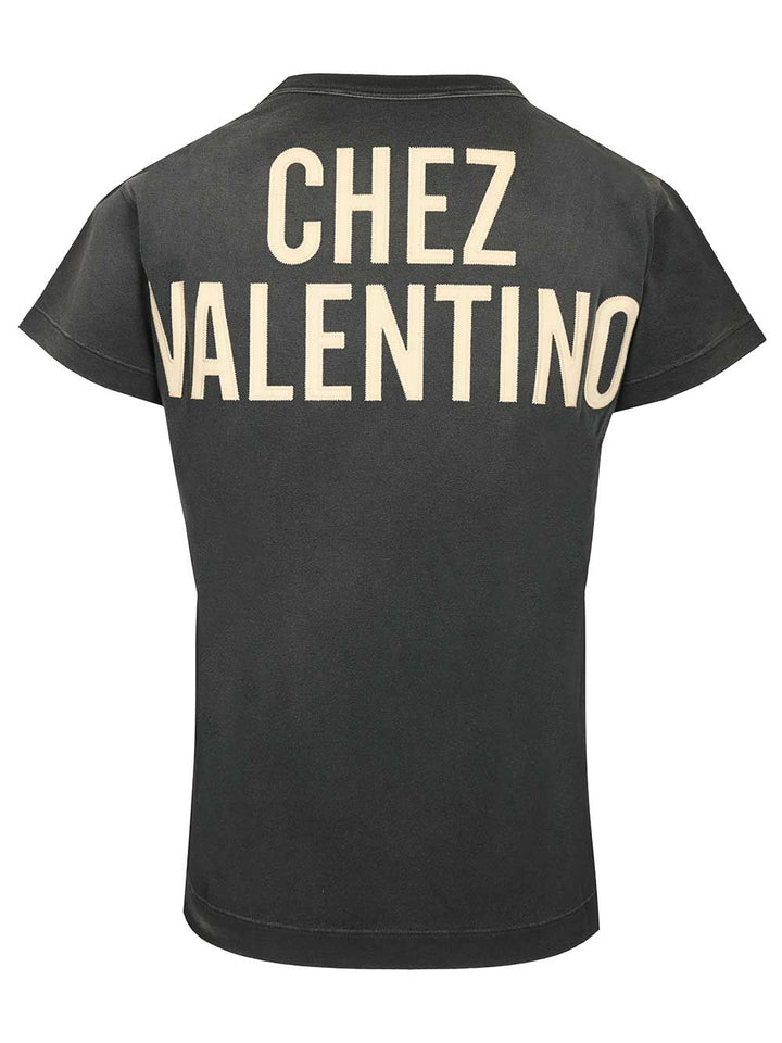 Valentino Garavani Panther T-Shirt - Black | 208bacf8543e9aa2d57d621f503ba695894291e5