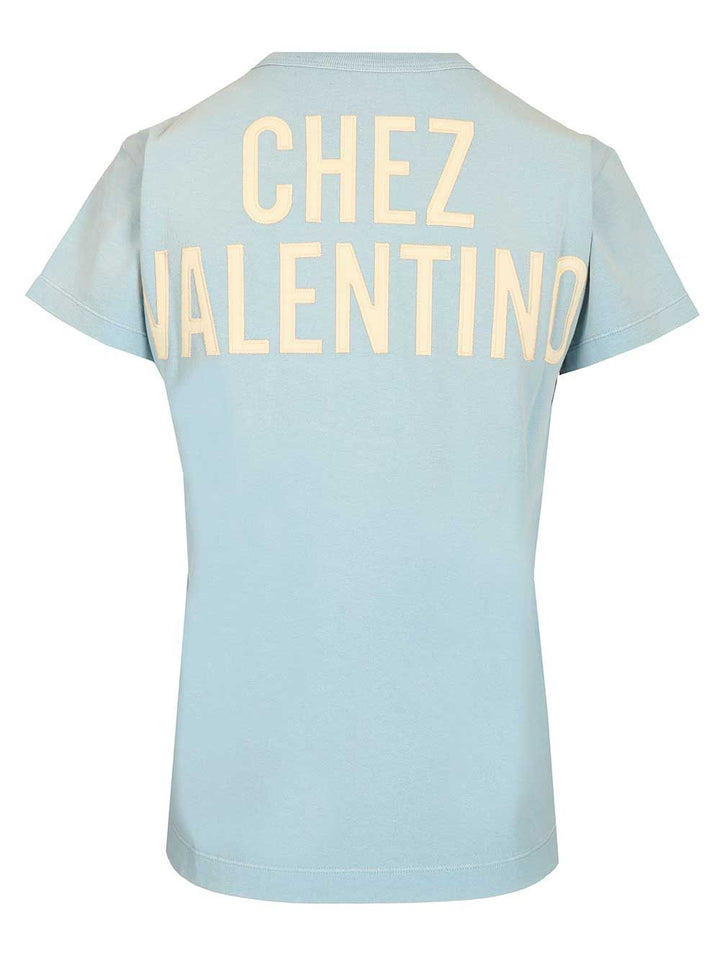 Valentino Garavani Panther T-Shirt - Light blue | efcdcb185c85ff3d7137f322d7456f3d525d5644