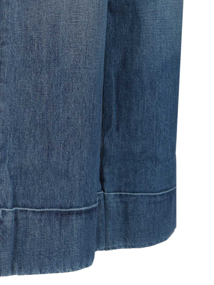 Valentino Garavani Denim Trousers Jeans - Blue | f0896d803dd0c46167854dd73036a6d15cc23bc2