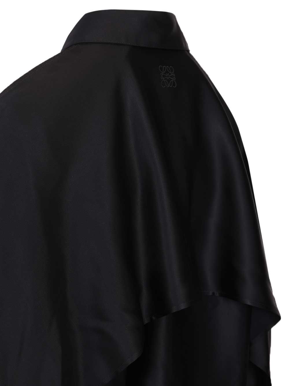 Loewe Cape Shirt Shirts - Blue | 329f46b49fd2781a66398b0e55a5d242de777dab