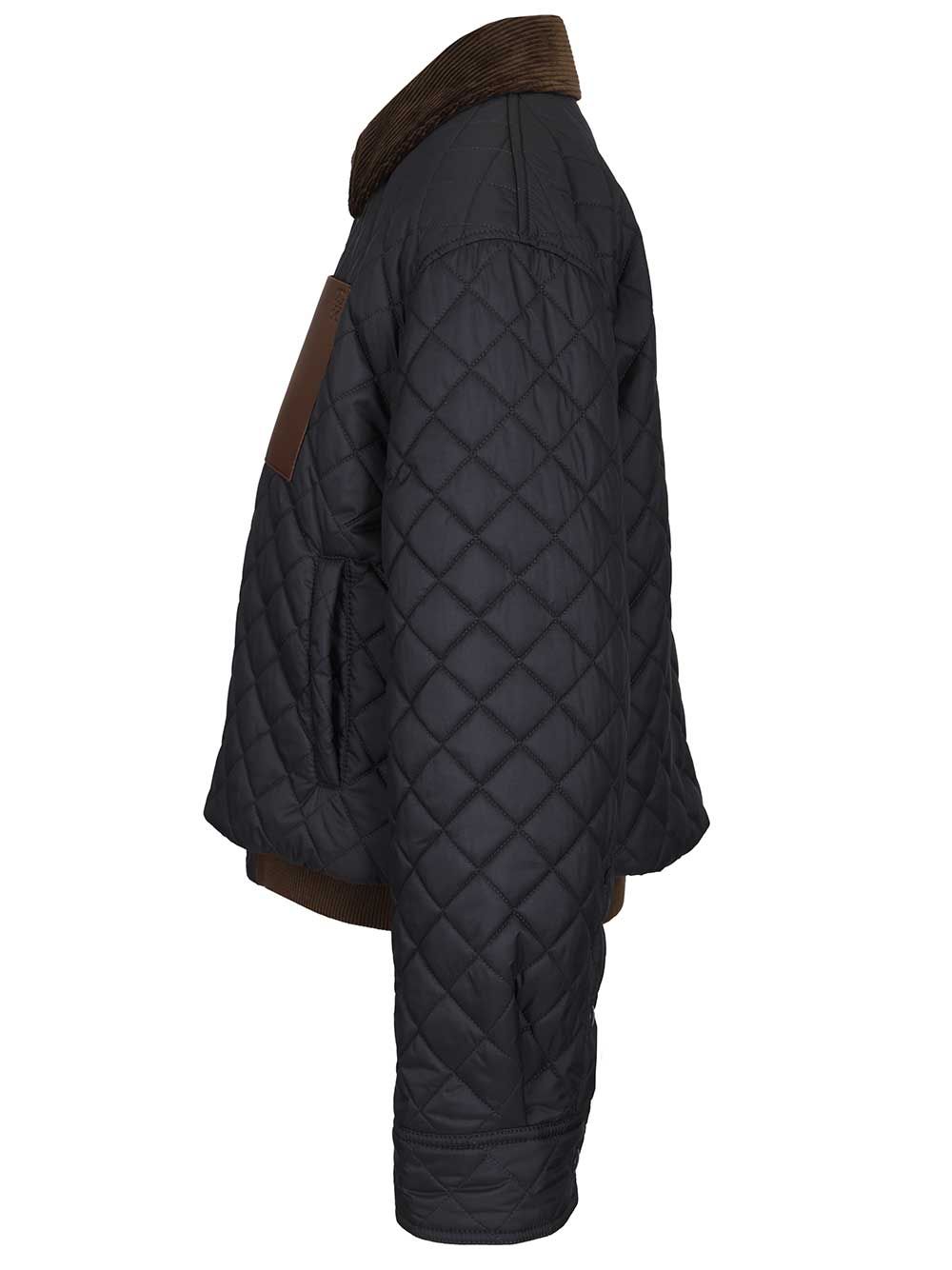 Loewe Short Jacket In Technical Fabric Jackets - Blue | 00528d7713dbe6df177cea73db66a2d8683397af