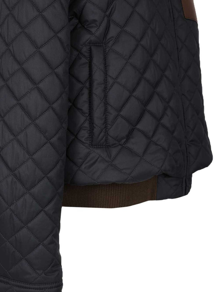 Loewe Short Jacket In Technical Fabric Jackets - Blue | f86eff8e45156a8a3ae285c9e0f057c88d601c5d