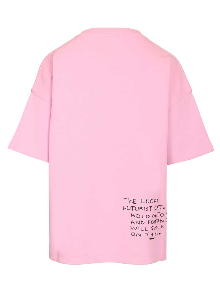 Loewe Loewe X Louis Wain T-Shirt - Rose | 651dc3d0a1233161096e4d6a8f4ce47842581df9