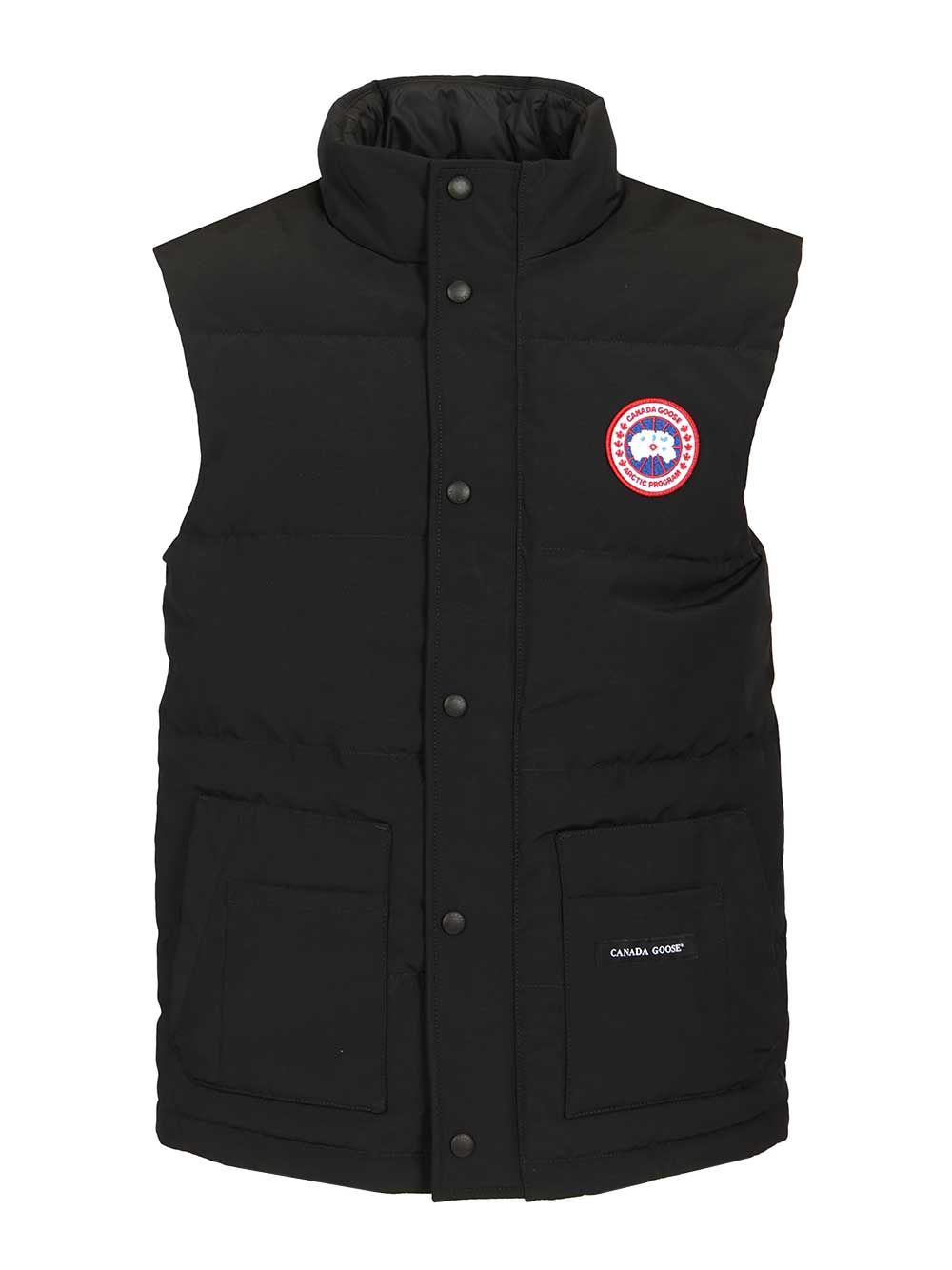 Canada Goose Freestyle Crew Vest Jackets - Black | ecadf10f0386be1f2fa09d7ea3dc182f00d2463b