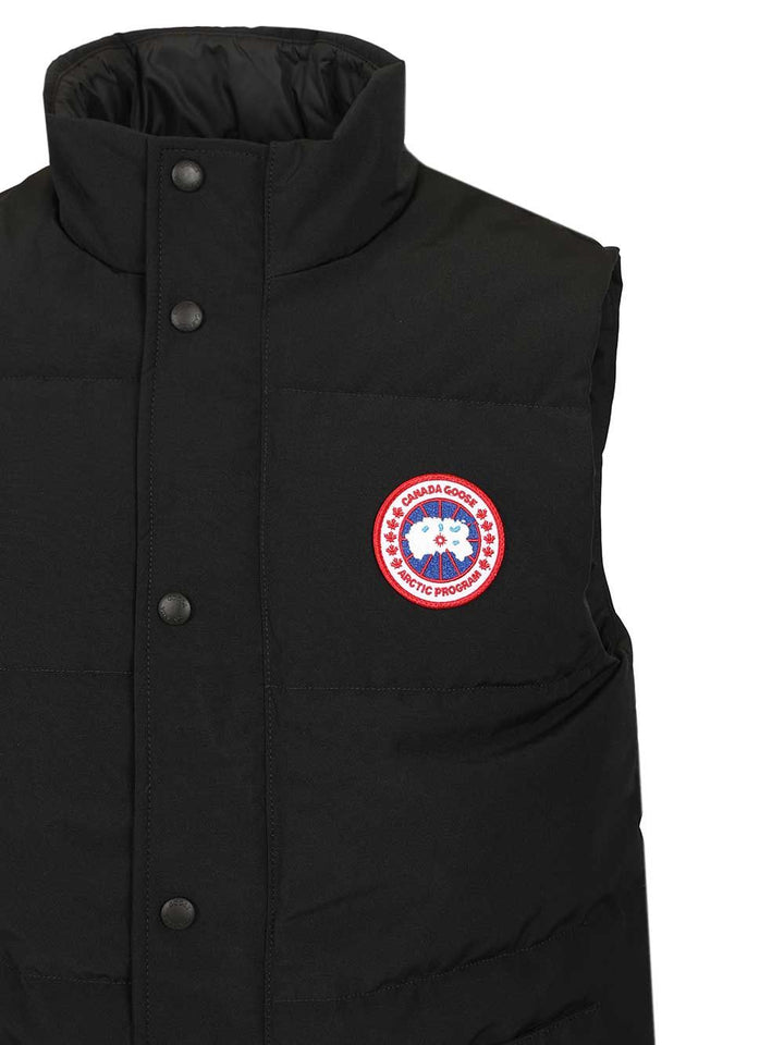 Canada Goose Freestyle Crew Vest Jackets - Black | d2268ec1bf33115be90889818cd1106127e5a898
